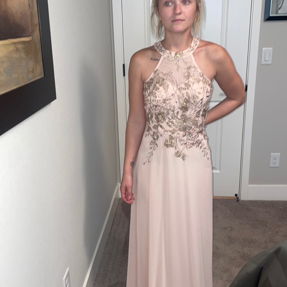 Floor length gown